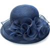H.S.G.K Spring Lady Wedding Hats Cappello da Cerimonia Nuziale Britannico Tea Party