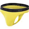 YAHWULAI String- Sexy da uomo, elastico, morbido e confortevole, con funzione di sottolineatura, 1 giallo, M