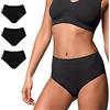 FOCENZA Mutande Donna Vita Alta in Microfibra Seamless | 3 Pezzi