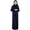 Prien Hijab Abbigliamento da Preghiera Per Bambini, Morbida Viscosa Ragazze Abaya Con Fascia E Borsa, Donna Musulmana Manica Lunga Abito Da Preghiera Islamica Caftano Per Porta Teset Ramadan & Eid