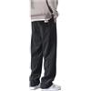 Generic Baggy Harem Pantaloni Da Uomo Loose Fit Pantaloni Tuta Elasticizzato Regular Fit Casual, Con Coulisse, Vita Dritta Casual A Gamba Dritta Pantaloni Giapponesi Con Polsini Sportivo Quotidiano E Palestra