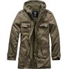 Brandit BW Parka Forest Uomo Parka verde oliva 80% poliestere, 20% cotone