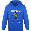 Forlcool Felpe con cappuccio unisex per bambini, alla moda, casual