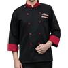 Slyzzcjb Cappotto da cuoco ricamato personalizzato Giacca da cuoco personalizzata Hotel cucina ristorante lavoro uniforme camicia per uomini donne Divisa cuoco uomo