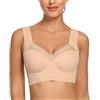 WOWENY Reggiseno da Donna Senza Ferretto Zero Feel Push up Senza Cuciture Reggiseno Color Pelle Tshirt Reggiseno Senza Cuciture Comfort Morbido Reggiseno Sonno Reggiseno Classico Bustier