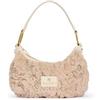 Braccialini Borsa Donna Beth Fur Mezzaluna in Ecopelliccia