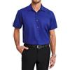 HISDERN Camicia Maniche Corte Uomo Estive Camicie Elegante da Formal in Fibra di bambù Camicia Cotone Uomo Regular Fit Business Blu Reale L