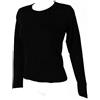 RAGNO T-Shirt Girocollo Donna Manica Lunga Caldo Cotone Articolo 074529, 020 Nero, 5-Quinta (EU L - F 4 - USA M - GB 36)