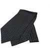 Avantgarde ASCOT UOMO SETA BLU con DISEGNI CRAVATTA silk FOULARD DA COLLO M ITALY CASH COL, colore blu 25