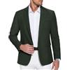 COOFANDY Blazer Sportivo da Uomo Giacche da Lavoro Giacche da Completo per Il Tempo Libero Giacca per Matrimonio Abito a Un Bottone