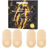 pbuucover Copricapezzoli Uomo, 100 Pezzi (50 Paia) Cerotti Capezzoli Uomo Running, Invisibile Proteggi Capezzoli Running per Corridori & Atleti,Beige