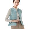 Peuignao Piumino Smanicato Donna Gilet Piumino Donna Leggero Corto Gilet Imbottito Piume Donna Corti Giubbotto Gilet Piuma Imbottiti Donna Oversize Giacca Piumini Senza Maniche Donna Invernali Taglie Forti