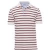 Ergos Workwear Payper - SHEFFIELD Polo 100% Cotone Piquet a Righe Manica Corta Colore: BIANCO/ROSSO-BLU-ROSSO, Taglia: XL