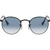 Ray-Ban RB 3447 50 006/3F Occhiali da Sole, Nero (Black), 50 mm Unisex-Adulto
