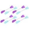 VICASKY Set 8 Pezzi Spatole Doppia Testa in Silicone Leggere per Miscelare Colori e Raschietti per Pittura Artistica, per Decorazioni Murali e Pittura su Tessuto Riutilizzabile