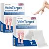 Loxmcvuy GFOUK Vein Target Microneedle Patch, 2026 Advanced Varicose Veins Treatment for Legs, Gfuel VeinTarget Varicose Veins Patch, Natural Ingredients Leg Treatment for All Skin Types