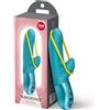 Fun Factory Amorino | rabbit vibratore per donne | punto G e clitorideo Stimulation | vibratore con silicone band | 12 programmi | impermeabile IPX7 | USB-C