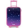 NoBoringSuitcases.com NoBoringSuitcases© Valigia Rosa Per Bambini Compatto Bagaglio Ultraleggero