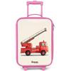 NoBoringSuitcases.com NoBoringSuitcases© Valigia Rosa Per Bambini Compatto Bagaglio Ultraleggero
