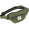 GURU SHOP Praktische Hanf Gürteltasche, Ethno Bauchtasche, Sidebag - Olive, Herren/Damen, Grün, Size:One Size, 15x20 cm, Festival- Bauchtasche Hippie