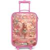 NoBoringSuitcases.com NoBoringSuitcases© Valigia Rosa Per Bambini Compatto Bagaglio Ultraleggero