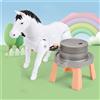 Giocattolo Cavallo con Mulino Design Realistico Cavallo Giocattolo Elettrico