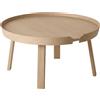 Muuto - Tavolino Around - Legno naturale - Rovere naturale - Designer Thomas Bentzen
