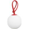 Fatboy - Lampada da esterno ricaricabile senza fili Bolleke - Rosso - Silicone - Designer Nathalie Schellekens