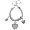 DEARMAMY Orologio Da Polso Innovativo Con Ciondolo A Forma Di Cuore Per Donna Elegante Ornamento Da Polso