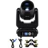 H-YEEU Lyre Beam Moving Head Mini 230W 7R, 8+16 Prismi LED Lampada Proiettori palcoscenico a testa mobile, 16/20 CH DMX, Rotazione 540°/270°, 14 Colori 14 Gobos, Illuminazione DJ per sala di festa - 1 pezzo