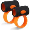 Generic 2 pz clip di controllo della bacchetta anello di dito bacchette ausiliarie impugnature antiscivolo in silicone accessori per batterista principiante facile da installare strumenti di pratica di