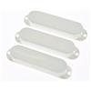 Dopro Strat chiusi Single Coil copertura sigillato pickup Covers, White
