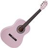 gear4music Chitarra Classica 3/4 di Gear4music, Rosa
