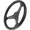 BONKZEBU Volante Sostitutivo per Auto da da 14 Volante Nero Universale per Aggiornamento Interni Auto (Nera)