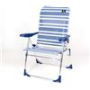 CREVICOSTA QUALITY MARK MARCAS DE CALIDAD Poltrona Posizioni Pieghevole 2163-2. Blu marino