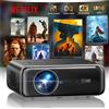WiMiUS Proiettore intelligente con Netflix, Dolby Audio, 1000 ANSI autofocus/correzion