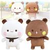 RNPKZ Bubu Dudu, 2 peluche Dudu Bubu, peluche Bubus Dudu, orso panda, BubuDudu, incantevole cuscino di peluche, regalo di compleanno per ragazze e ragazzi (B)