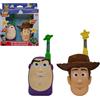 Lexibook, Disney Toy Story Walkie-Talkie 3D, Design Buzz Lightyear e Woody, Portata Fino a 500 m, Doppi canali, Clip da Cintura, Verde/Giallo, TW18TS