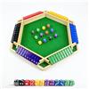 Hmfmdy Shut The Box Gioco da tavolo in legno, 2-6 giochi da tavolo Shut The Box, classico gioco da tavolo per la famiglia, il popolare gioco di dadi, giochi matematici per bambini e adulti