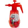 Sternfabrik Pompa XXL per bombe d'acqua con 100 bombe d'acqua, palloncini rossi in colori vivaci, bottiglia a pressione (rosso)