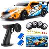 JONRRYIN Macchina Telecomandata Drift, 1:14 RC Drift Car, 25km/h 4WD Radiocomandata Auto con Luce LED, Regalo di Giocattolo Auto per Adulti e Bambini di Età Superiore agli 8 Anni