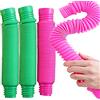 AUFIKR Fidget Pop Tube Giocattoli per Bambini e Adulti