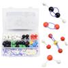 Surplex Kit Chimica Modello Molecolare, Modello Molecolare Di Chimica Organica E Inorganica, Adatto Per L'Insegnamento Scolastico E Gli Esperimenti (136 Pezzi Kit)