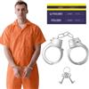 Alaoo 2 Pezzi Costume Polizia Accessori Set, Set da Poliziotto per Adulto