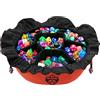 CardKingPro Grande Borsa Porta Dadi con Tasche, Arancione, 150+ Dadi