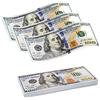 efuturetime 100 x Prop Money 100$ Copy Money, Dollar Finti Giocattolo | per Fai da Te, Apprendimento, Film, Giochi e Feste