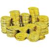 WANGZAIZAI Moneta d'oro,100 Pezzi Monete di Tesoro,Monete di Oro del Pirata,Tesori per la Caccia al Tesoro Bambini Compleanno, Partito Regalo Party Decorazione Pirata