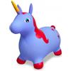 Baroni Toys Animaletto Salterino Gonfiabile per Bambini, Unicorno Gioco Cavalcabile per Sviluppare Equilibrio e Coordinazione, Facile da Gonfiare e Pulire, 27x57x53 cm
