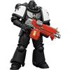 JOYTOY Warhammer 40k Templari Neri Intercessore con Fucile a Bulloni, Pistola a Bulloni e Spada a Catene 1/18 Figura d'Azione da Collezione e Modello da Esposizione