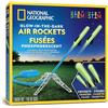 Blue Marble National Geographic Lanciarazzi Glow in the Dark ad Aria per Bambini | Razzi luminosi ad aria fino a 30 m, gioco attivo all'aperto per bambini 8-12 anni
